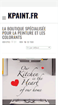 Mobile Screenshot of kpaint.fr